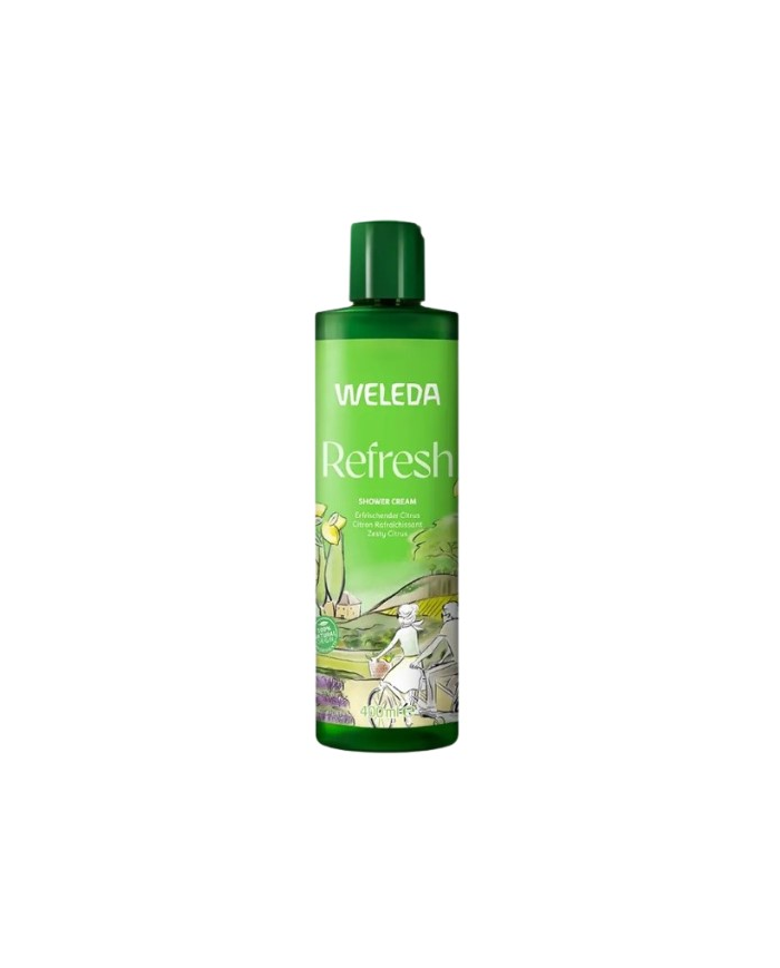 Gel ducha cremoso citrus 400ml weleda