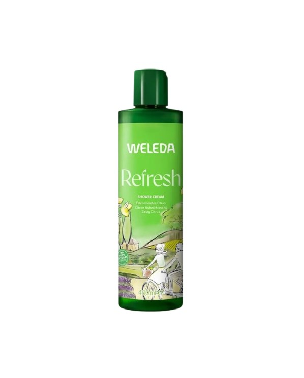 Gel ducha cremoso citrus 400ml weleda