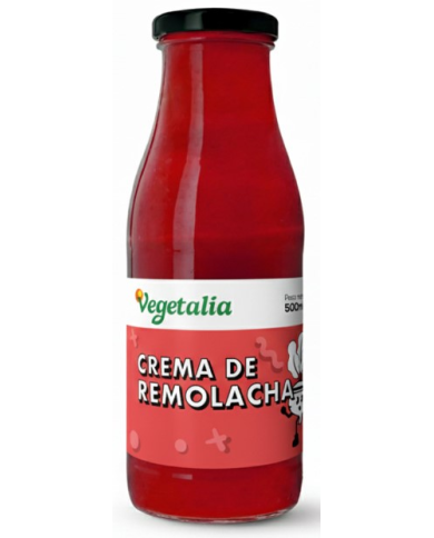 Crema de remolacha bio 500ml vegetalia
