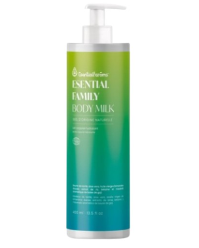 Esential family body mil 400ml esential aroms