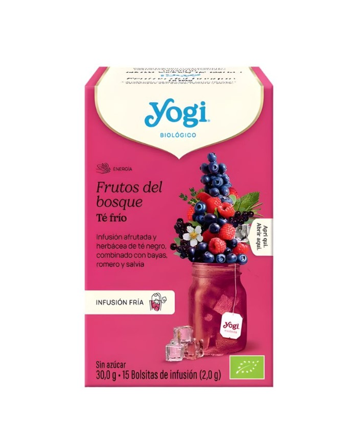 Yogi frutos del bosque te frio 15 infusiones bio