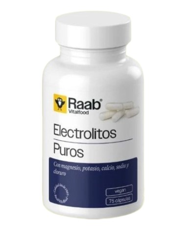 Electrolitos puros 75 capsulas raab