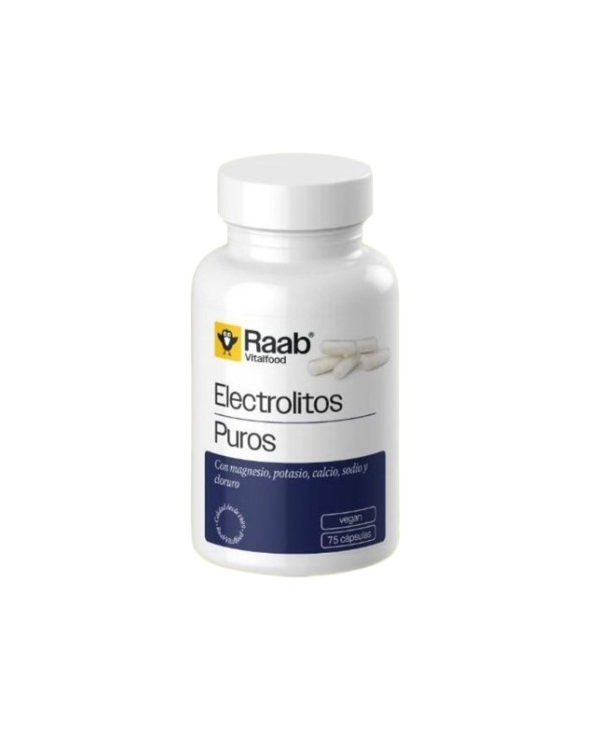 Electrolitos puros 75 capsulas raab
