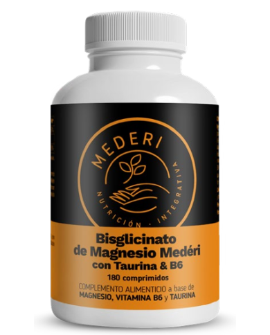 Magnesio bisglicinato taurina+b6 60comp mederi