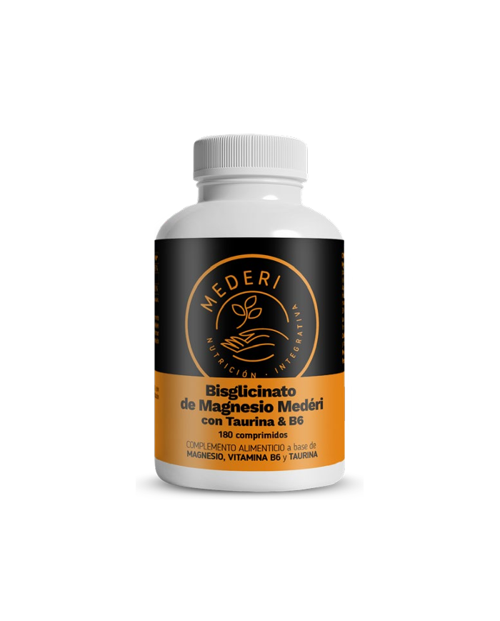 Magnesio bisglicinato taurina+b6 60comp mederi