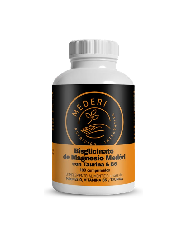 Magnesio bisglicinato taurina+b6 60comp mederi