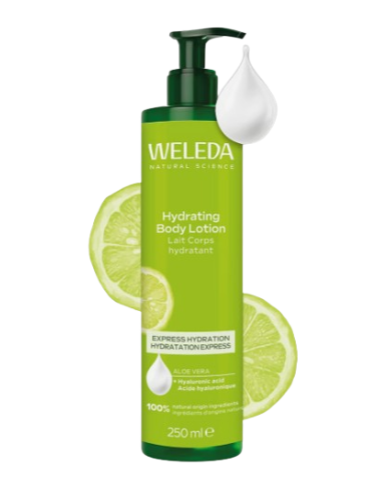 Locion corporal hidratante aloe limon 250ml weleda