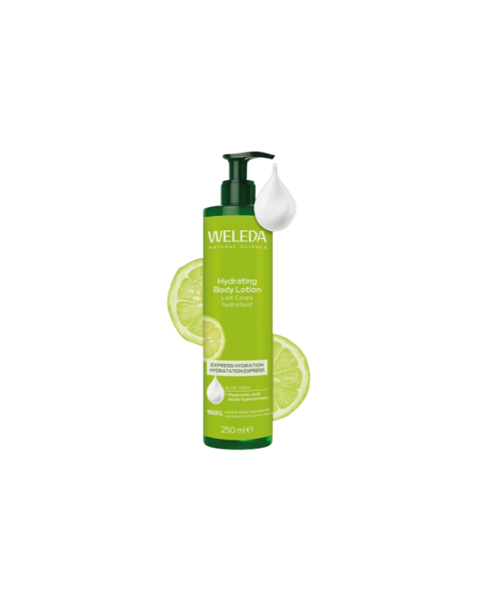 Locion corporal hidratante aloe limon 250ml weleda