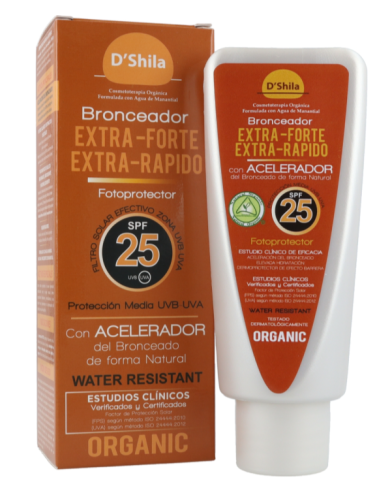 Bronceador extra forte rapido spf20 100ml dhila