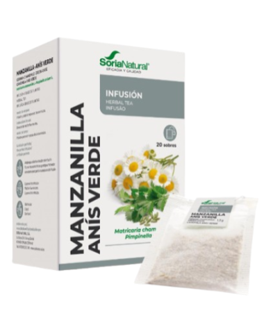 Manzanilla anis infusion soria natural