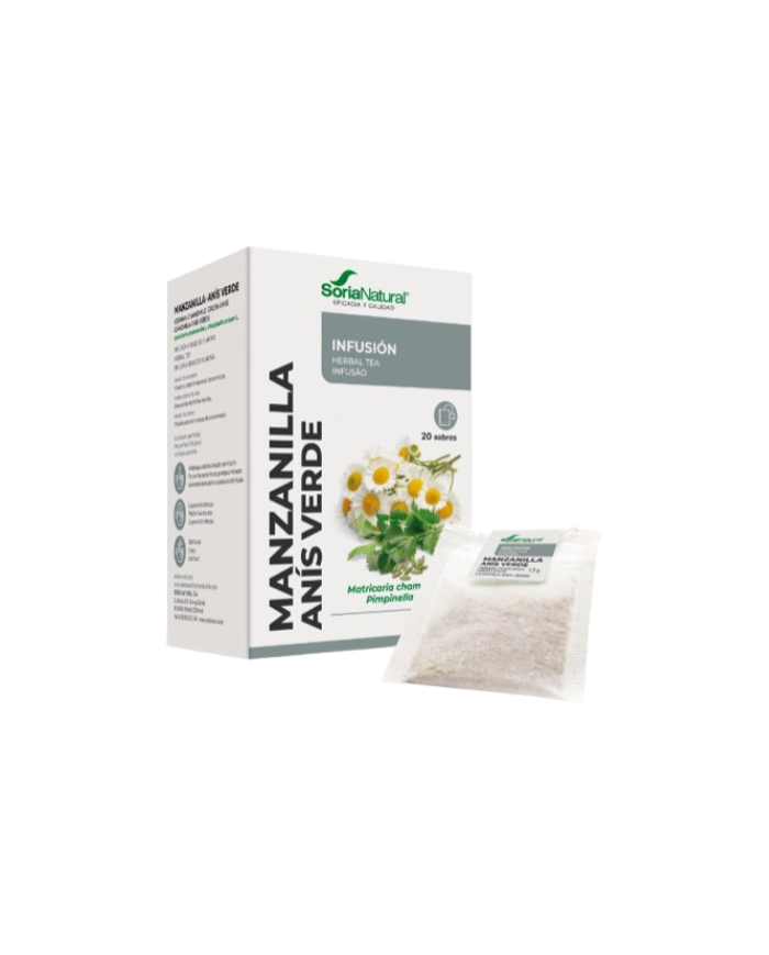 Manzanilla anis infusion soria natural