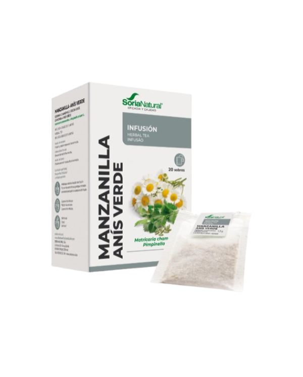 Manzanilla anis infusion soria natural