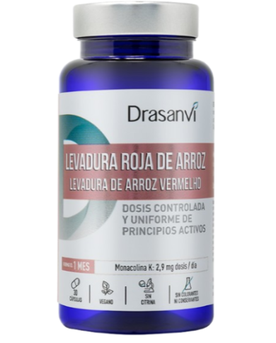 Levadura arroz rojo 30capsulas drasanvi
