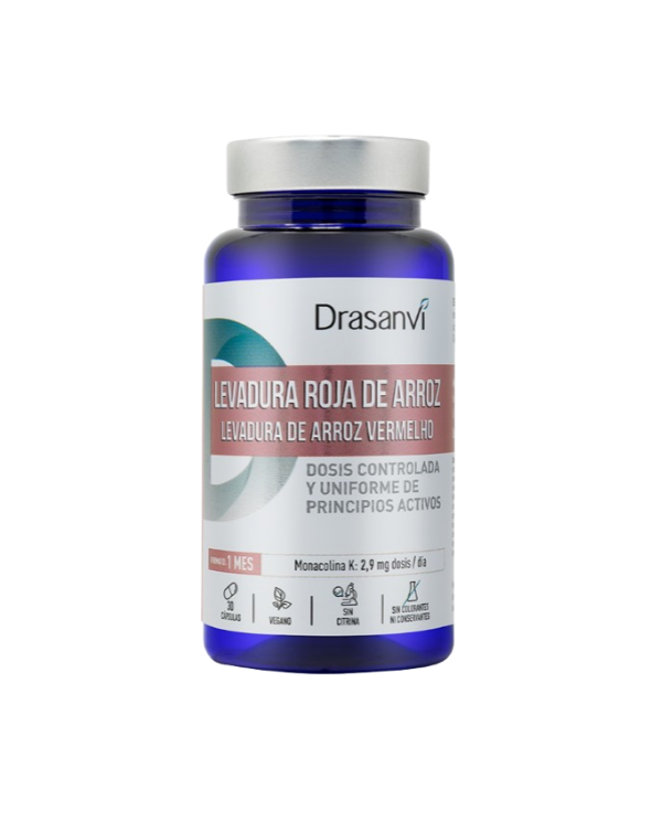 Levadura arroz rojo 30capsulas drasanvi