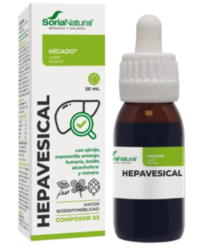 Composor 3 hepavesical 50 ml soria natural