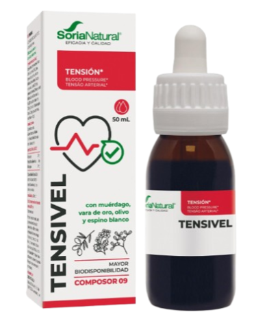 Composor 9 tensivel (crataegus) 50ml soria natural