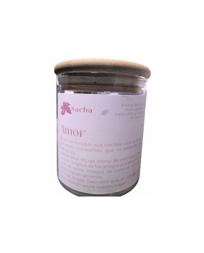 Vela amor 340gr sacha