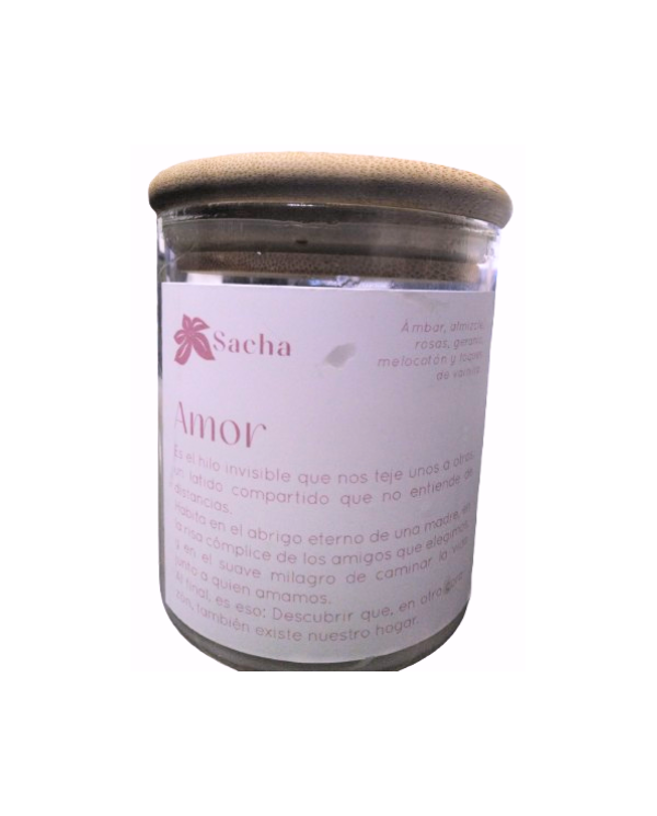 Vela amor 340gr sacha