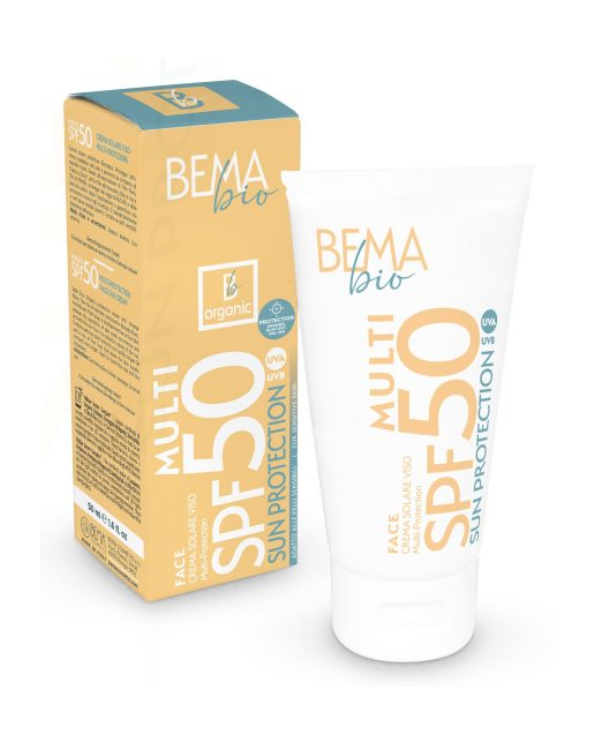 Crema solar facial multi spf50+ 50ml bema bio