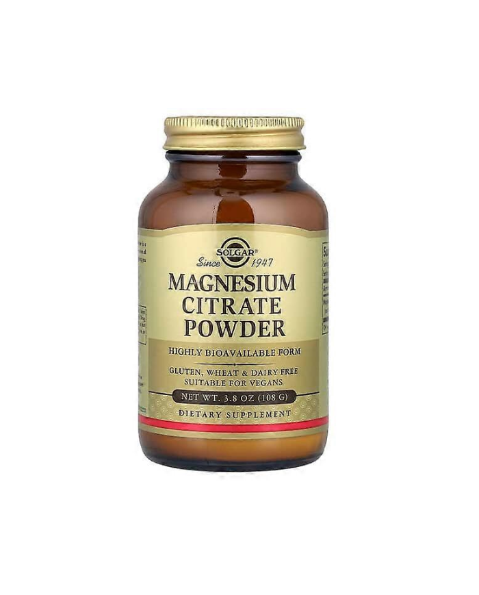 Magnesio citrato powder 108gr solgar