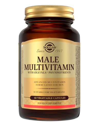Male multivitamin 60 capsulas solgar