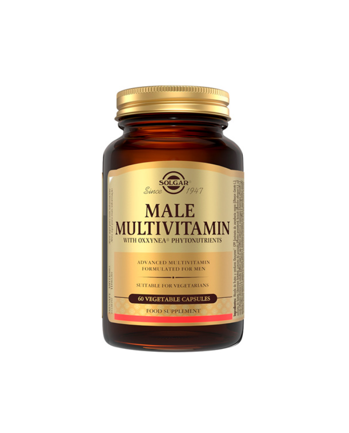 Male multivitamin 60 capsulas solgar