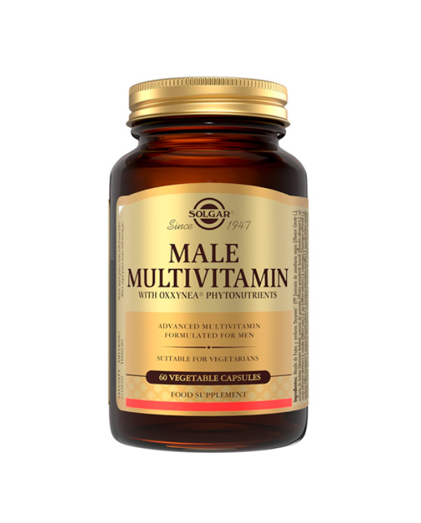 Male multivitamin 60 capsulas solgar