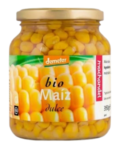Maiz dulce bio 200gr machandel