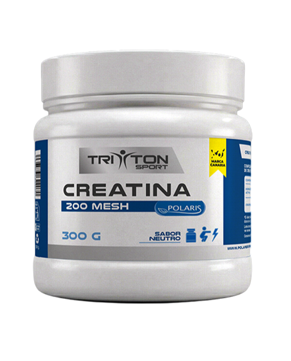 Creatina creapure neutro 300gr triton sport polari