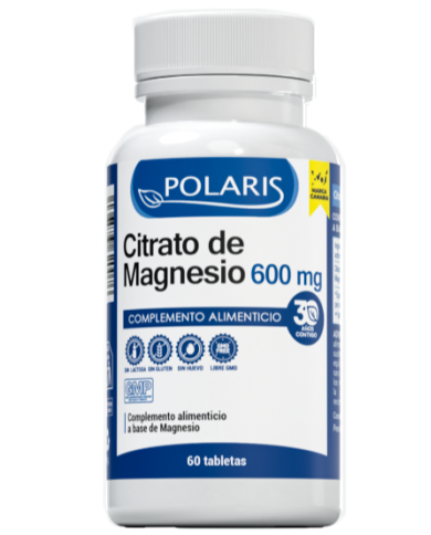 Citrato magnesio 600mg 60tab polaris