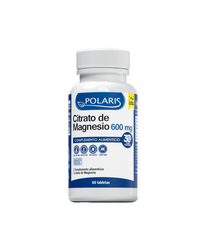 Citrato magnesio 600mg 60tab polaris