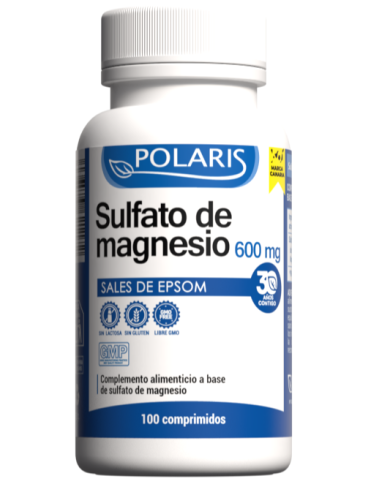 Sulfato magnesio 600mg 100 comp