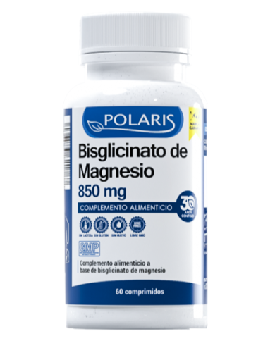 Magnesio bisglicinato 850mg 60 comp polaris