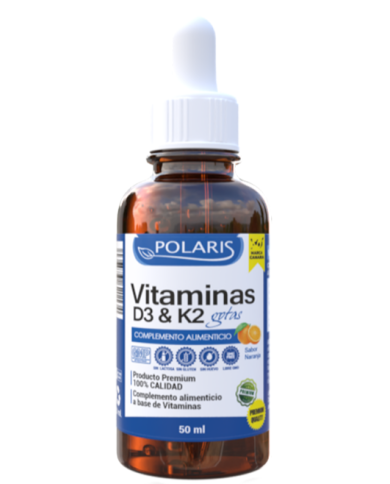 Vitamina d3+k2 50ml polaris