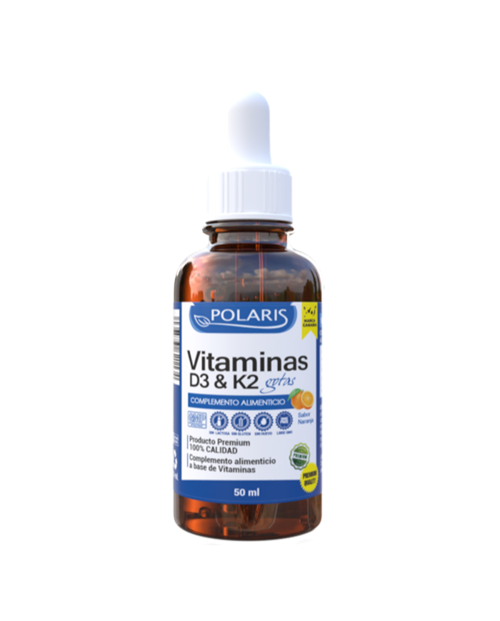 Vitamina d3+k2 50ml polaris