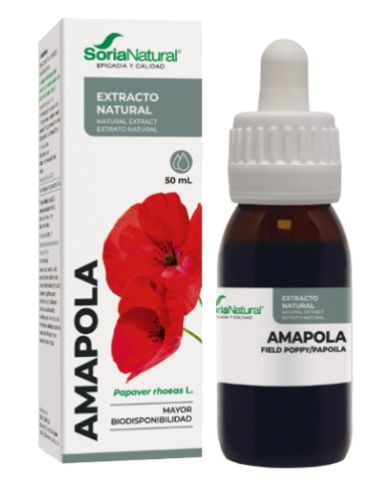Extracto amapola 50ml soria natural