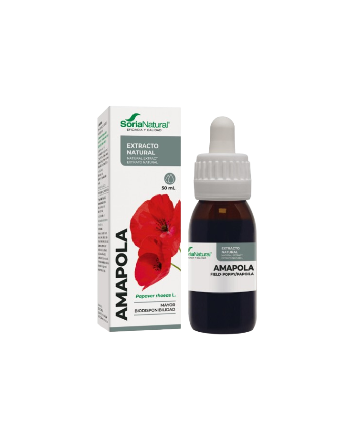 Extracto amapola 50ml soria natural