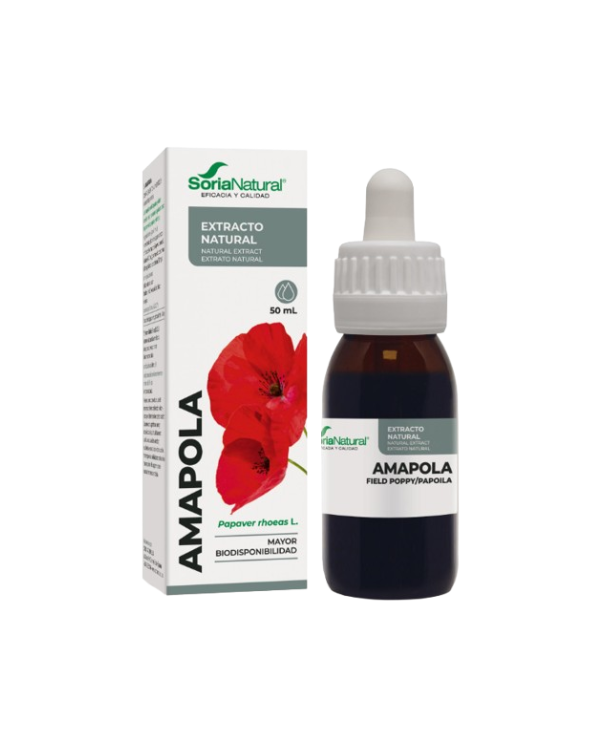 Extracto amapola 50ml soria natural