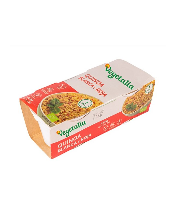 Vasito quinoa blanca/r 2x125g