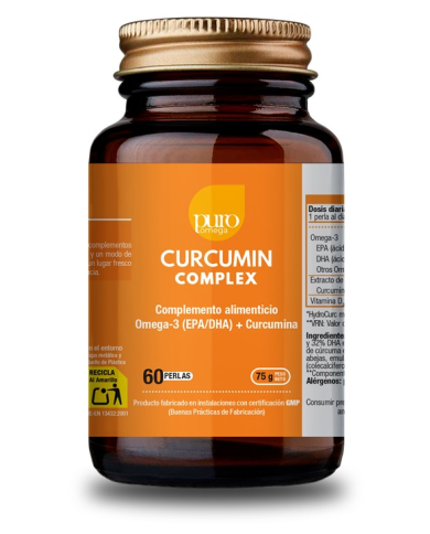 Curcumin complex 60 perlas puro omega beps