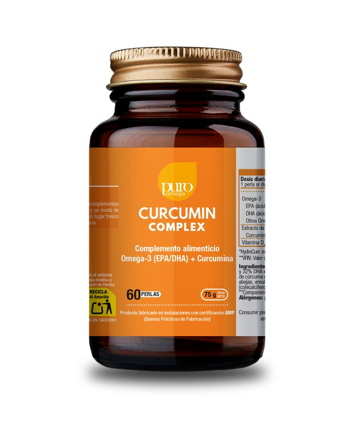 Curcumin complex 60 perlas puro omega beps