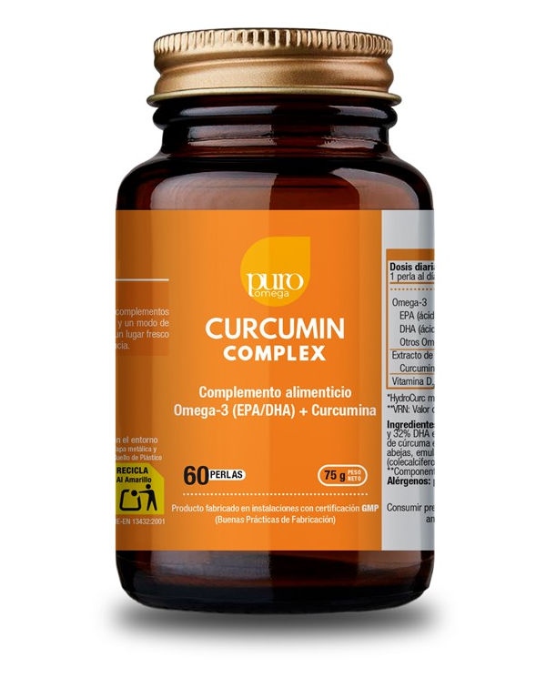 Curcumin complex 60 perlas puro omega beps
