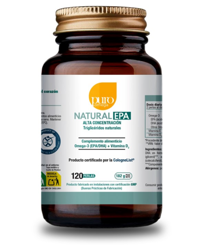 Natural epa max. absorcion 120 beps