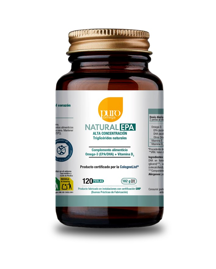 Natural epa max. absorcion 120 beps