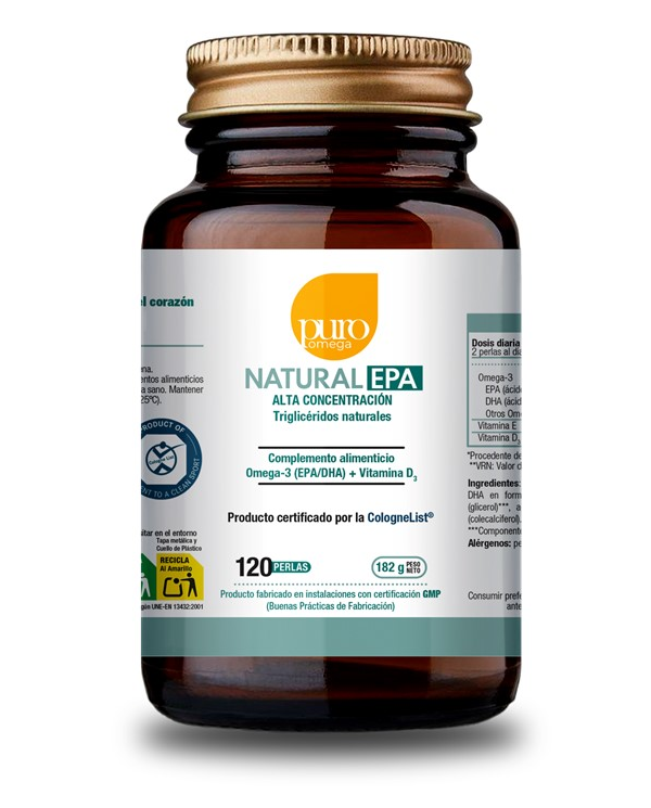 Natural epa max. absorcion 120 beps
