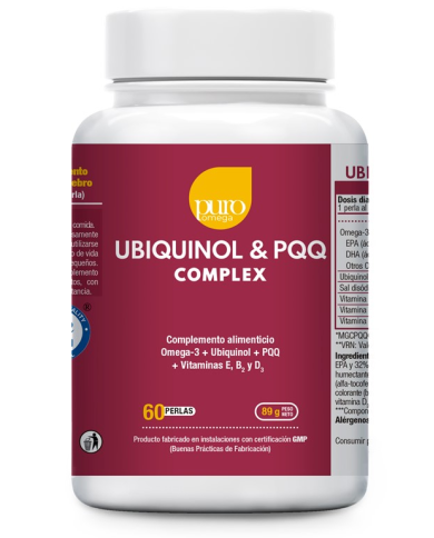 Ubiquinol complex 60 perlas puro omega beps