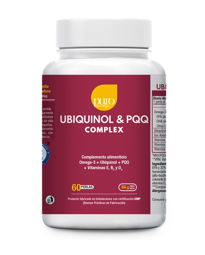 Ubiquinol complex 60 perlas puro omega beps