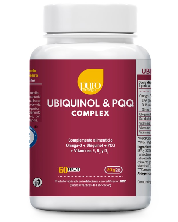 Ubiquinol complex 60 perlas puro omega beps