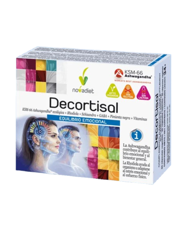Decortisal 60 capsulas novadiet