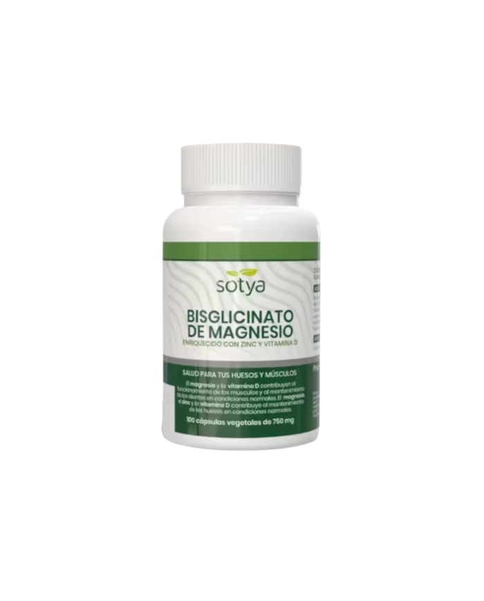 Magnesio bisglicinato 100 capsulas sotya